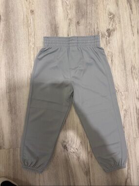 Kids Light Gray Athletic Jogger Pants